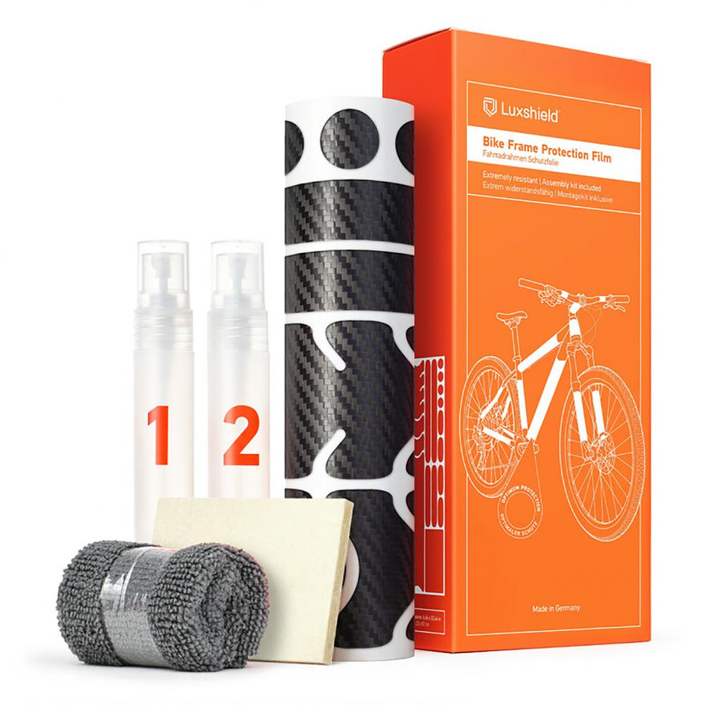 Lackschutzfolie Bike Universal Universal Schwarz - Robuster Rahmenschutz Für Dein Fahrrad