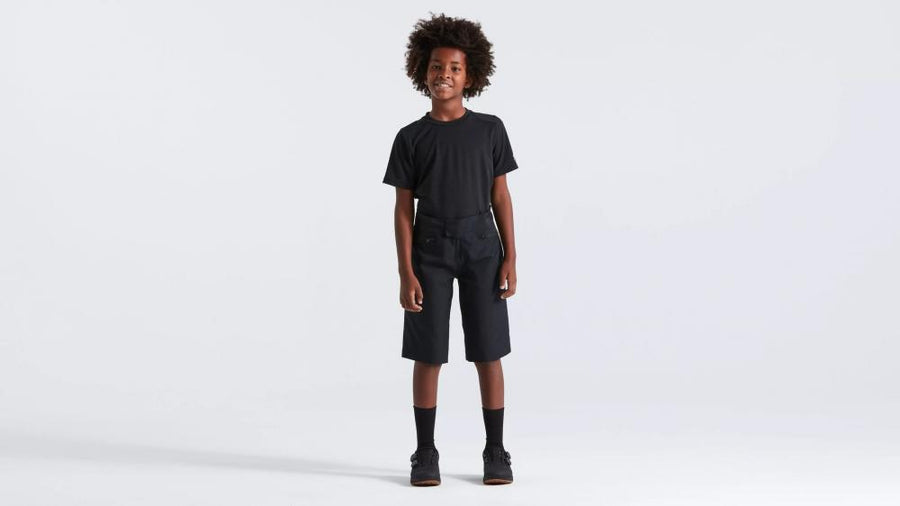 TRAIL SHORT YTH BLK S - Mountainbike Hose - Shorts
