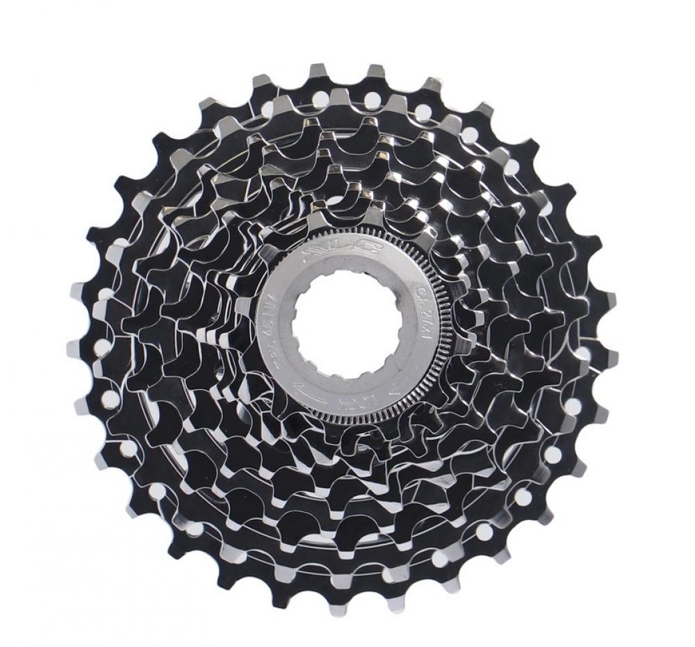 XLC Zahnkranz-Kassette 10-fach 12-27T für Campagnolo-Schaltungen, silber-schwarz.