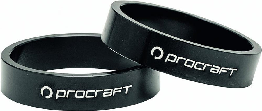 Procraft Ahead Spacer Alu 1.5 Zoll 10 mm 1.5 Zoll schwarz - präzise Lenkerhöhe