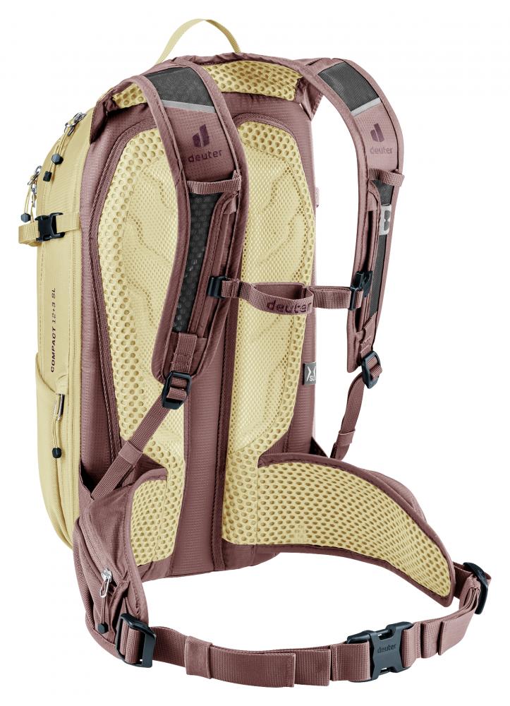 Deuter Compact 12+3 SL Damen Fahrradrucksack 12 Liter jade-sand - Stabiler Sitz & gute Passform