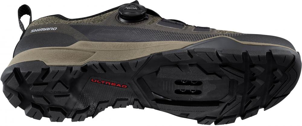 SHIMANO Fahrradschuhe EX700 Herren/Damen Touring SPD, Größe 46, Grün
