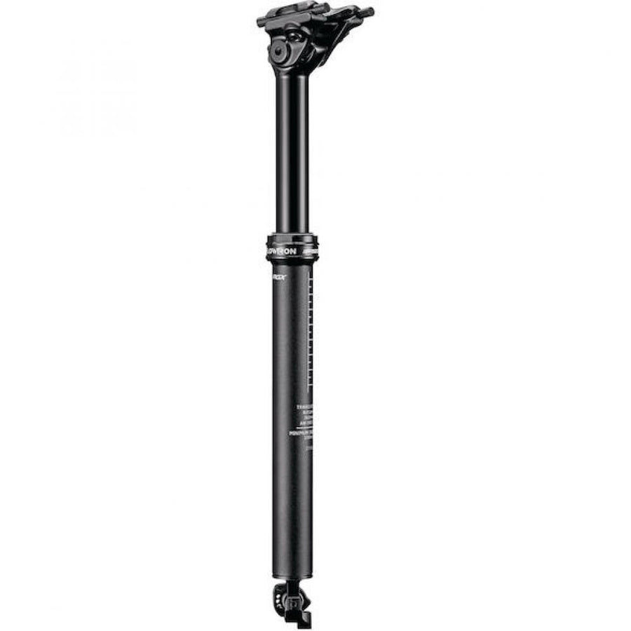 FSA Flowtron XC Vario-Sattelstütze Ø 27,2 × 363 mm Schwarz - 100 mm Hub für XC-Mountainbikes