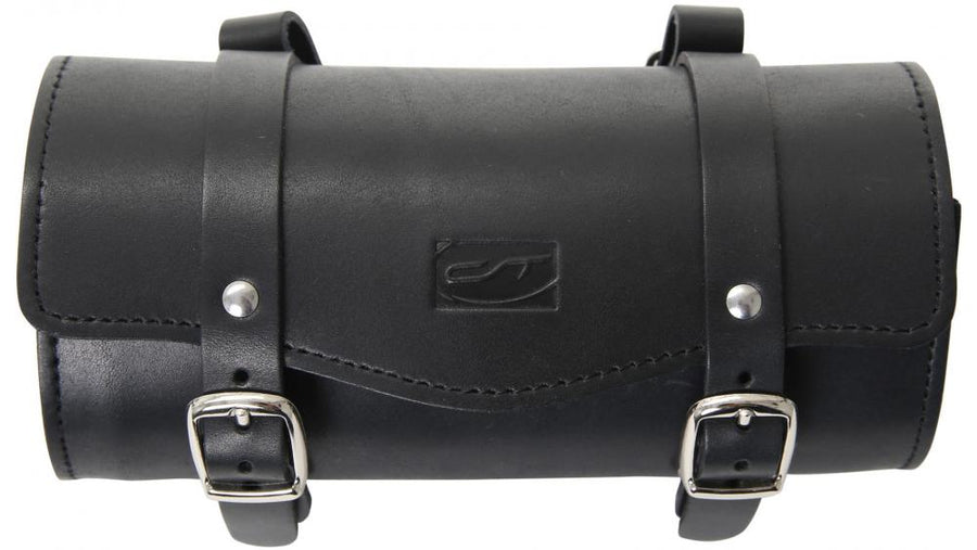 CONTEC Satteltasche Classic Exclusiv Leder schwarz