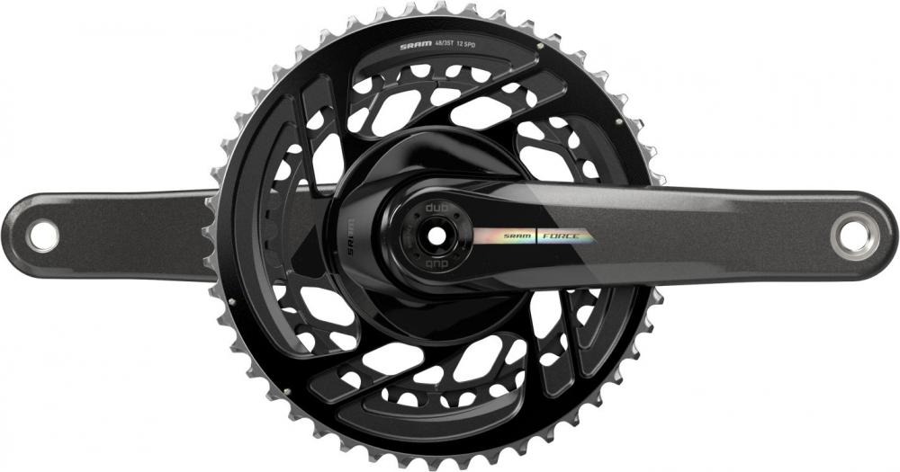 SRAM Force AXS Kurbelgarnitur 2x12 172,5 mm 50-37T - effiziente Road-Performance