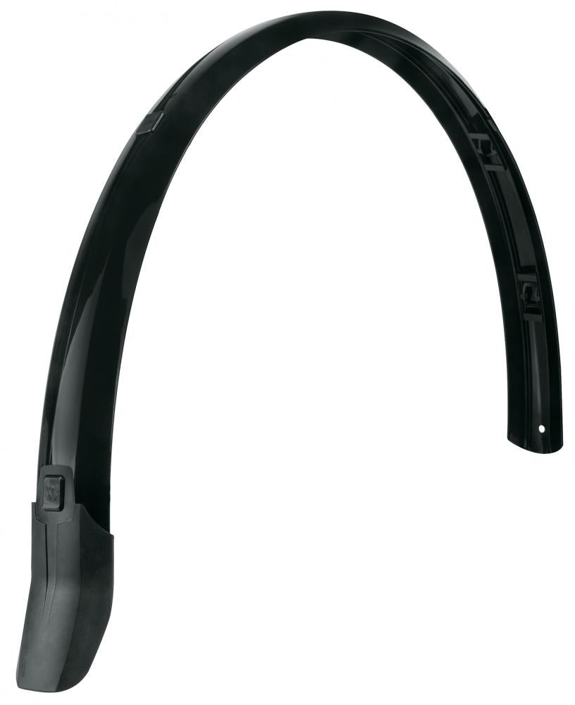 Sks Bluemels Cable Line 28" Hinterrad-schutzblech, 55mm, Schwarz, Mit Innovativem Kabelführungssystem, Ideal Für Fahrräder Mit Gepäckträger