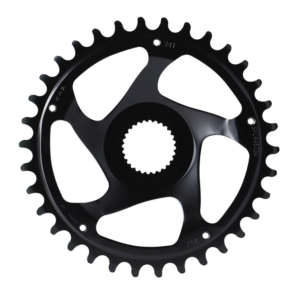 KMC Kettenblatt Bosch Gen.4 34T schwarz für E-Bike Antriebe der 4. und 5. Generation.