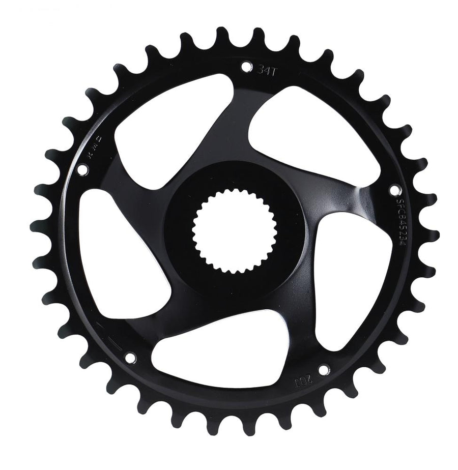 KMC Kettenblatt Bosch Gen.4 34T schwarz für E-Bike Antriebe der 4. und 5. Generation.