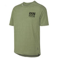 IXS Sports Division iXS Flow Kids Mirror Tech Tee KM olive - funktionelles Kinder-Bikeshirt