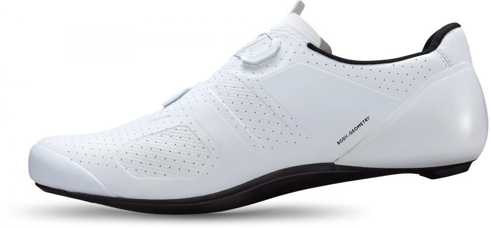 Specialized S-Works Torch Rennradschuh Weiß Größe 37 - Ultraleichter Carbon-Radschuh mit BOA-Verschluss