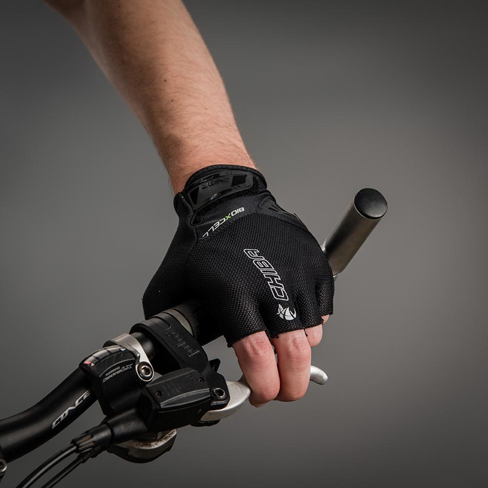 CHIBA BioXCell Air - Radhandschuhe schwarz XXL mit BioXCell Gelpolsterung