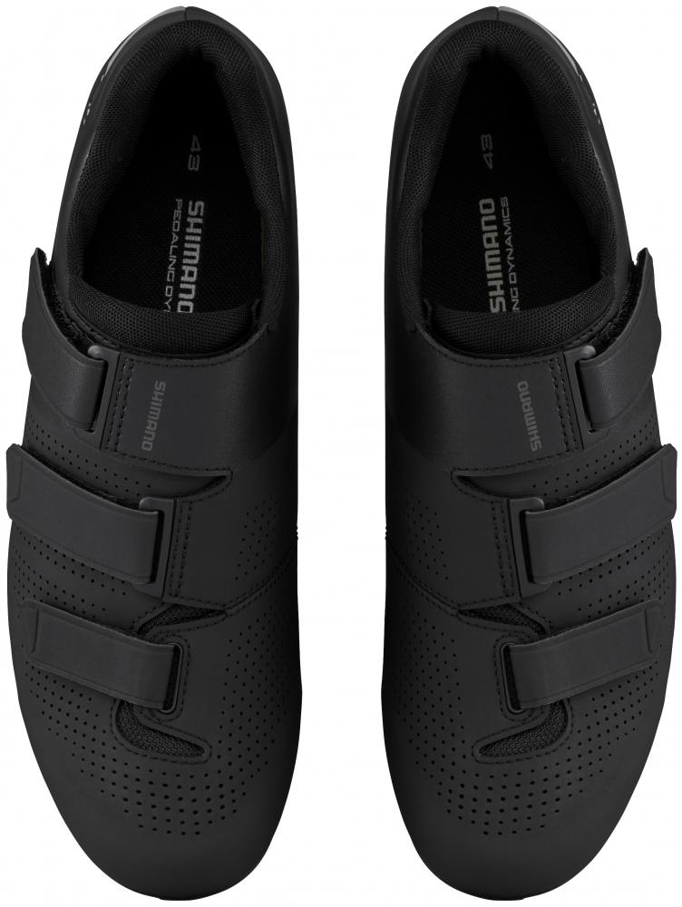 SHIMANO Fahrradschuhe RC102 Herren/Damen Road SPD-SL Fahrradschuhe Größe 38 Schwarz