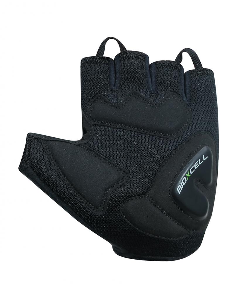 CHIBA BioXCell Air - Radhandschuhe kurz, schwarz, S, atmungsaktiv mit BioXCell Gelpolsterung