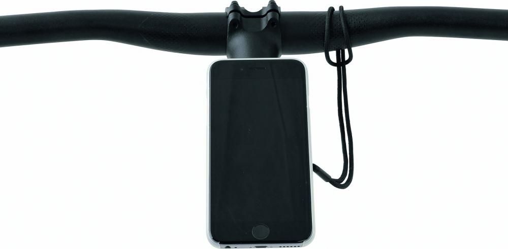 Merida Smartphone-Adapterplatte Onesize Schwarz - Sichere Lenkermontage für alle Fahrräder