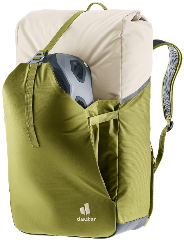 Deuter Xberg 25 Fahrradrucksack 2in1 - Hinterradtasche & Rucksack Cactus-Desert