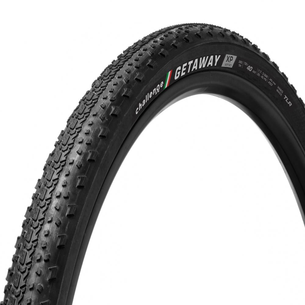 Challenge Gravel-Reifen Getaway XP Handmade TLR 40-622 Schwarz - robuster Allround-Glreifen