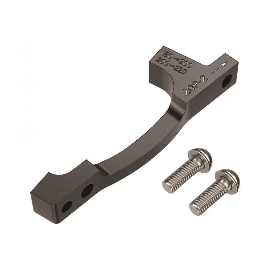 Scheibenbremsadapter SRAM Post Bracket 20P-2 (200/220mm),inkl. Titan Schrauben