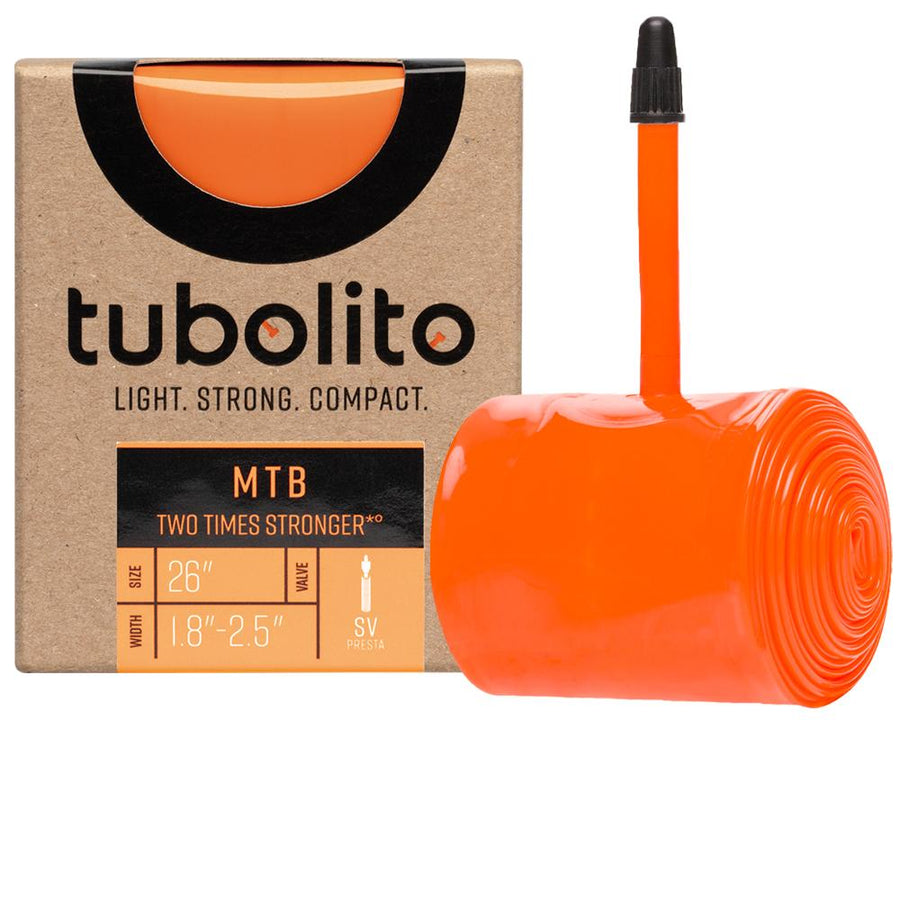 tubolito S-MTB TPU Schlauch 26 Zoll 42-60 mm - Ultraleicht 42 g mit Presta-Ventil