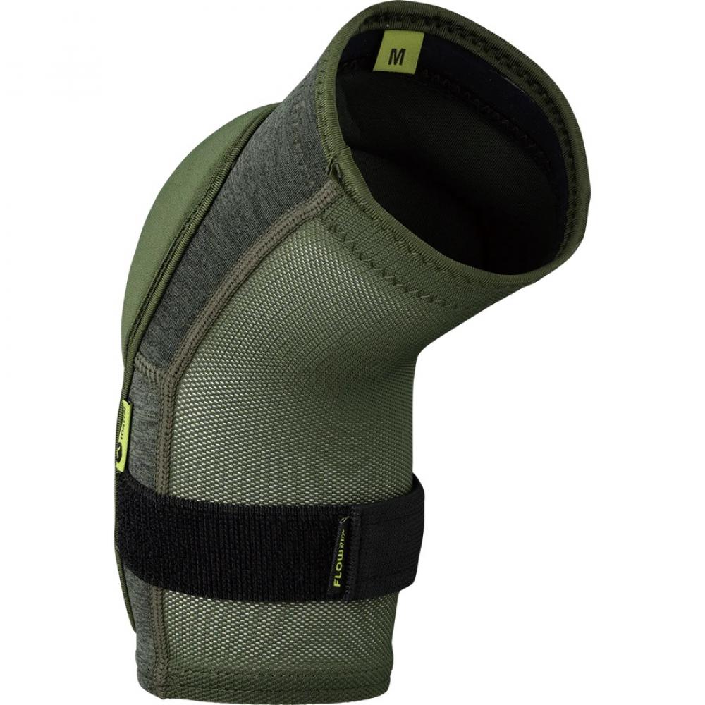 IXS Sports Division iXS Flow EVO+ elbow guards M olive - leichter Ellbogenschutz für Trail & Enduro