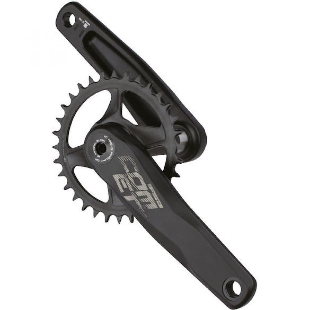 FSA Kurbelgarnitur Comet Modular Megaexo 1x 175 mm Schwarz - steife & leichte Trail-Kurbel