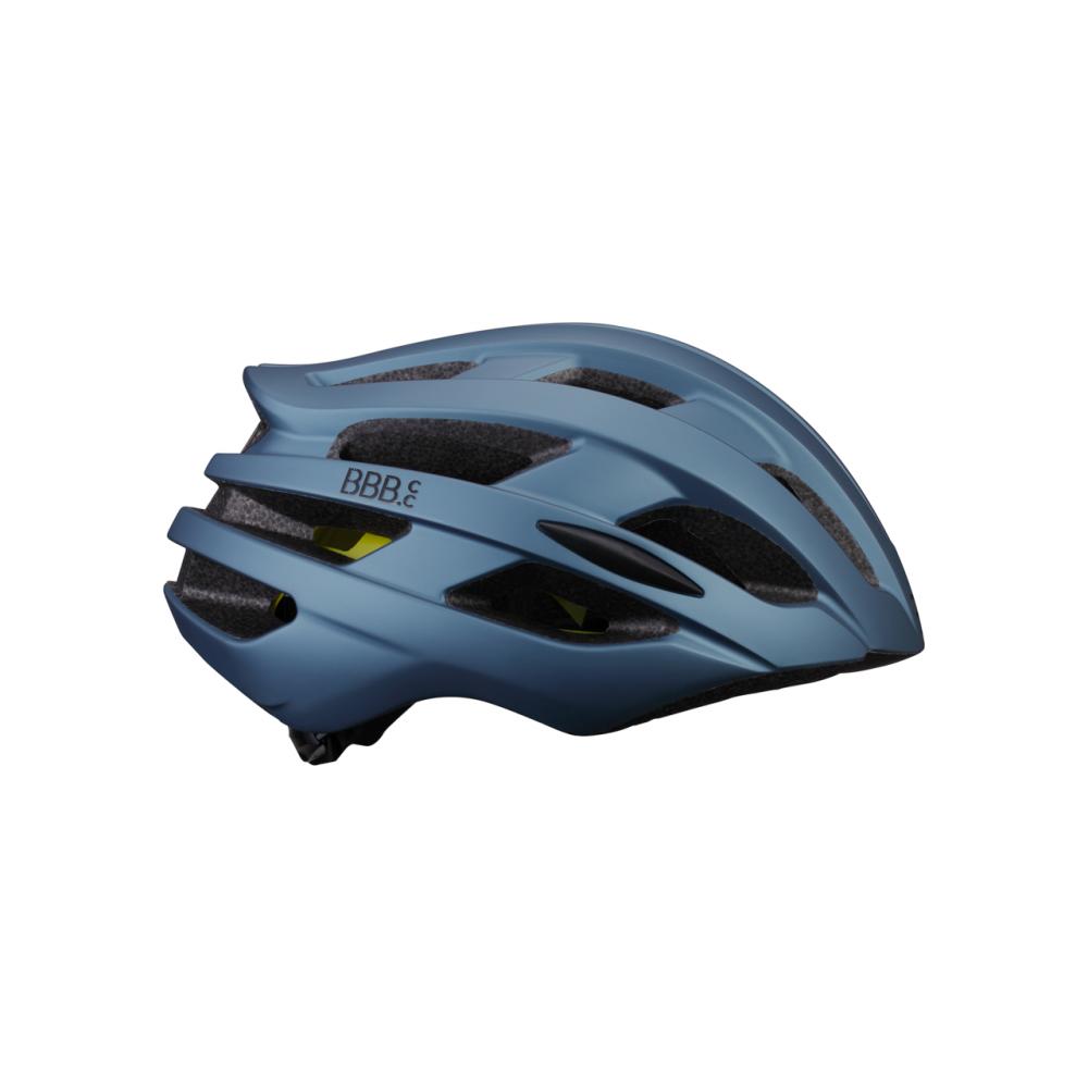 BBB Cycling Helm Hawk MIPS L matt heritage blau, leichter Allround-Fahrradhelm mit MIPS-Sicherheitstechnologie.