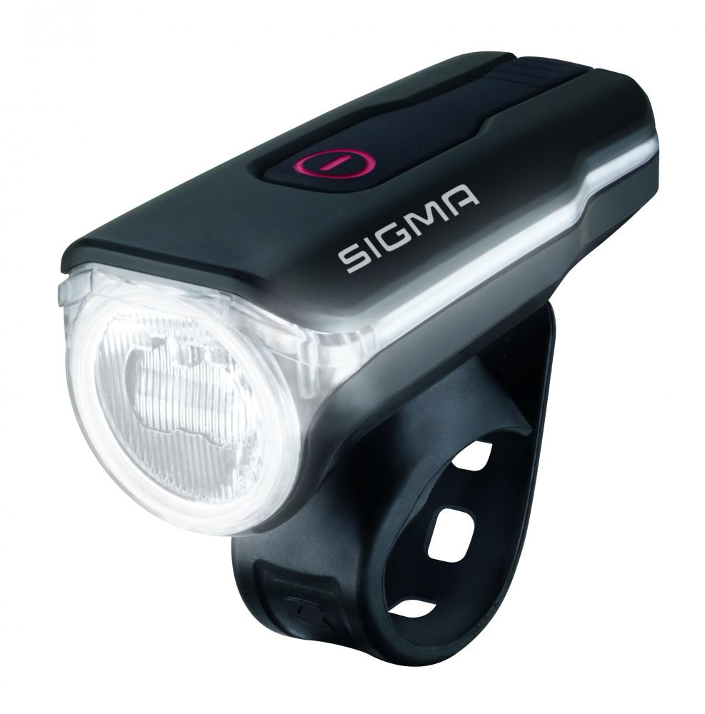 Sigma Set Aura 60 USB und Infinity Sigma 60 Lux schwarz rot mit K Licht StVZO