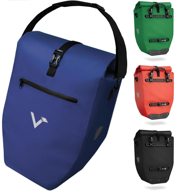 Valkental Gepäckträgertasche ValkBasic blau 20L