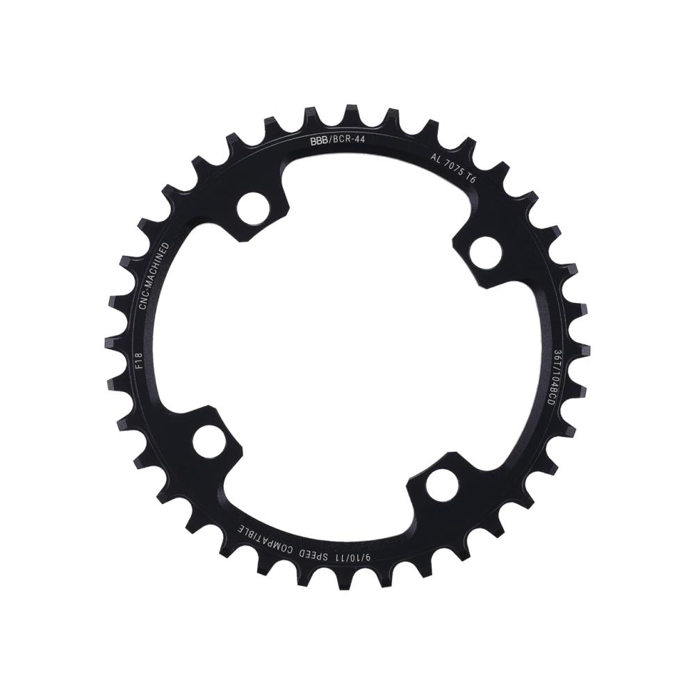 BBB Cycling BBB Kettenblat MTBGear narrow wide 36T/104mm anthrazit - präziser MTB-Kettenhalt