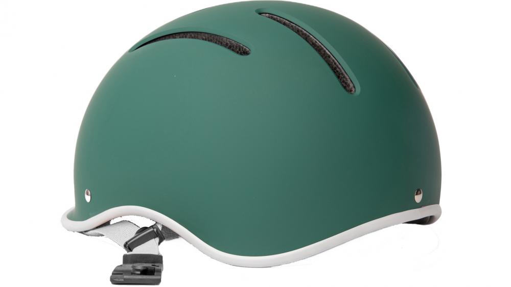 Thousand JR Kinderfahrradhelm Going Green XS 49-53 cm - leichter sicherer Fahrradhelm mit Dial-Fit System, Belüftung und abnehmbarem Visier