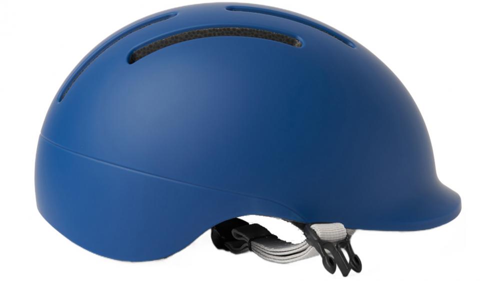 Thousand Kinderfahrradhelm Toddler Bravo Blue XXS 45-49cm - Unisize, sicherer Magnetverschluss, vegane Lederriemen
