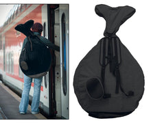 QU-AX Rucksack für Einrad 20" für Einrad, schwarz