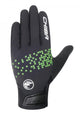CHIBA Downhill Youth - Radhandschuhe S/M schwarz/grün, atmungsaktiv, Touchfinger