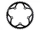 Truvativ Kettenblatt Road;52T, LK130mm, Stahl, mattschwarz;(für 52-42-30T)