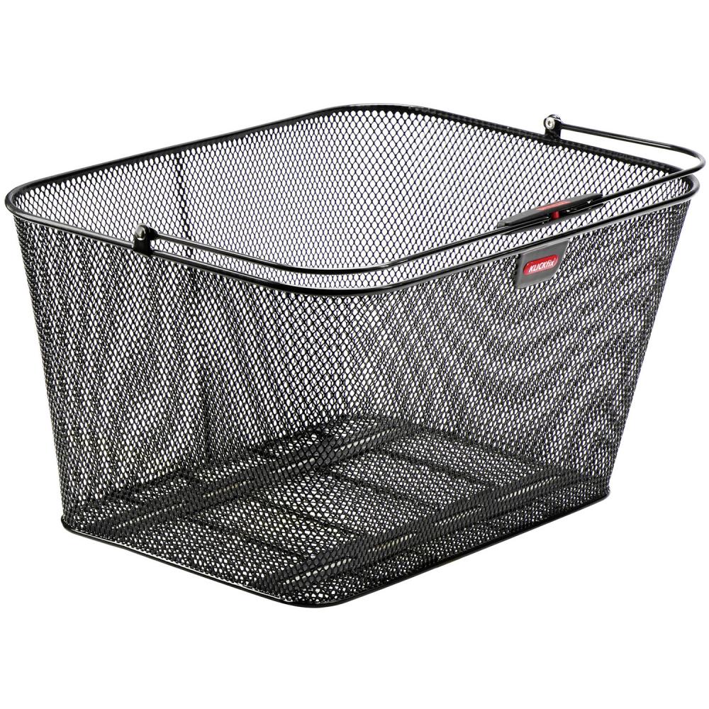 KLICKfix Fahrradkorb City Korb Cargokorbclip schwarz 37x49x26 cm