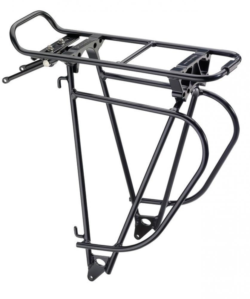 System-gepäckträger Tourit Schwarz, 26-28", Alu, Ca. 890g