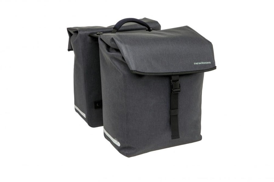 New Looxs Doppelpacktasche Hamar Double MIK 2.0 2 x ca. 17,5 l - wetterfeste Fahrrad-Doppeltasche
