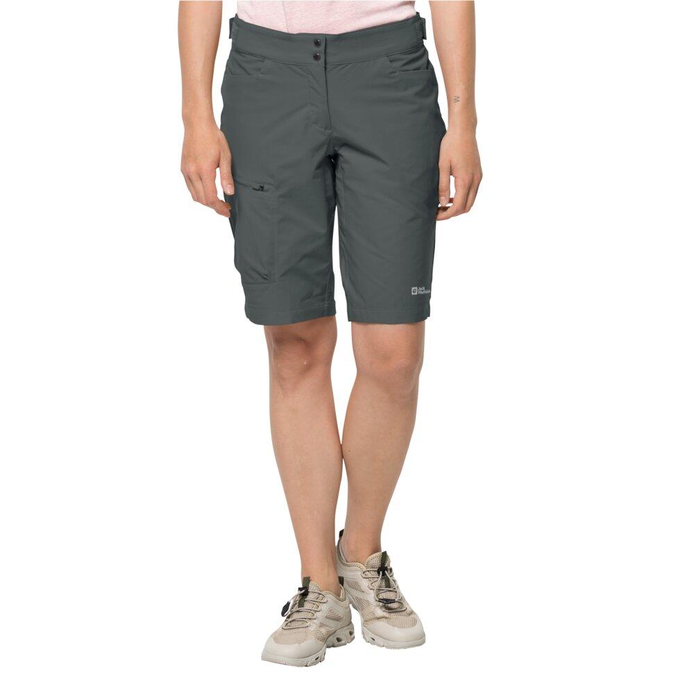 Jack Wolfskin Tourer Shorts W Synthetic Fiber Shorts slate green Größe 38