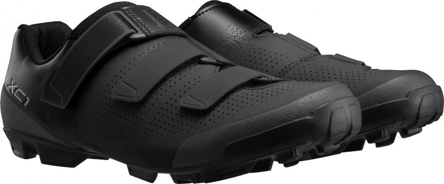SHIMANO Fahrradschuhe XC102 Herren/Damen MTB SPD Größe 41 Schwarz