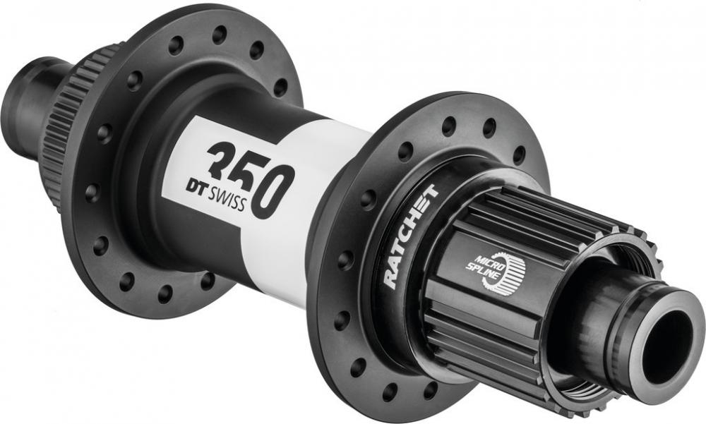 DT Swiss Nabe MTB HR 350 Classic 32 Loch Schwarz - zuverlässige Boost-Hinterradnabe