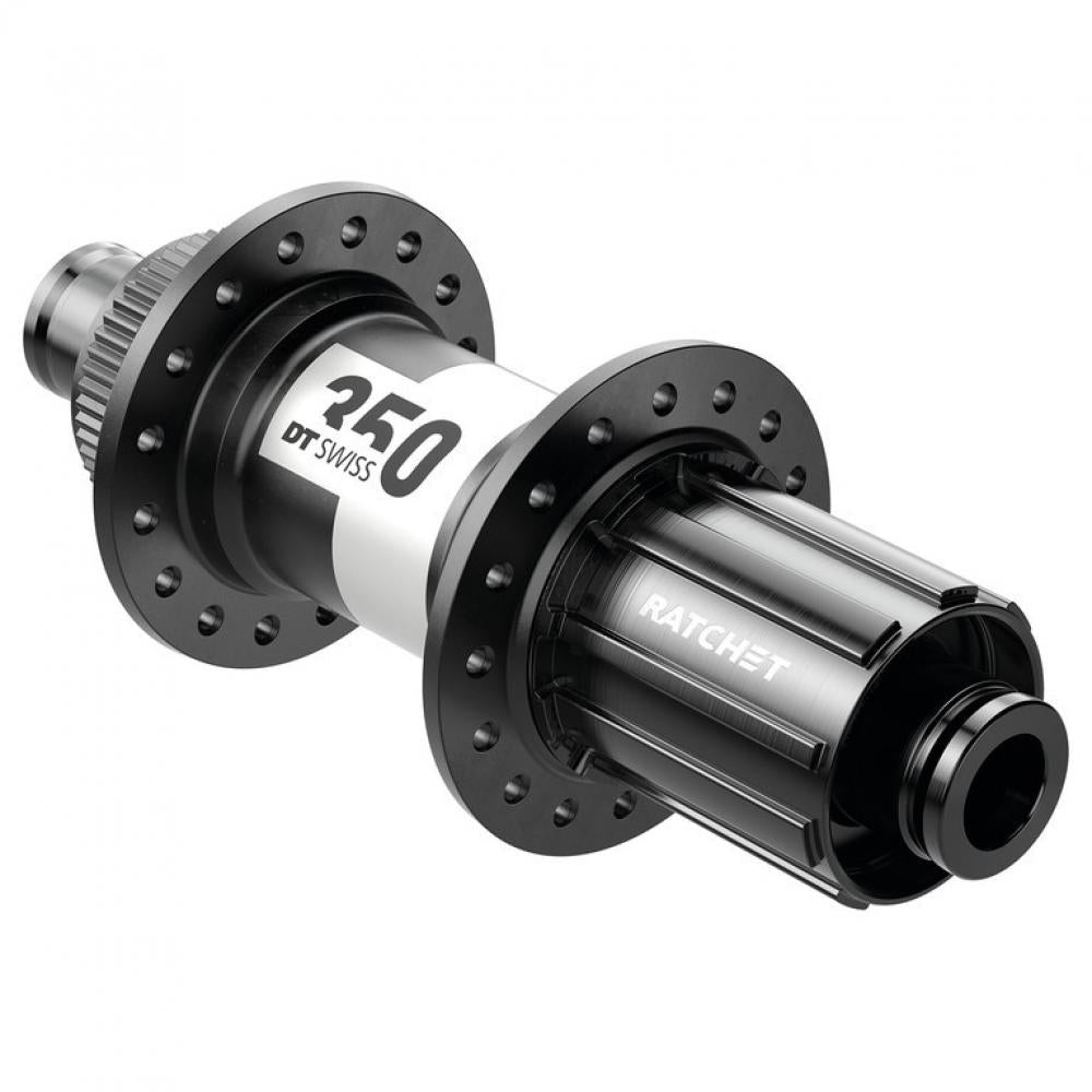 DT Swiss Nabe Road HR 350 Classic 24 Loch Schwarz - zuverlässige Centerlock-Hinterradnabe