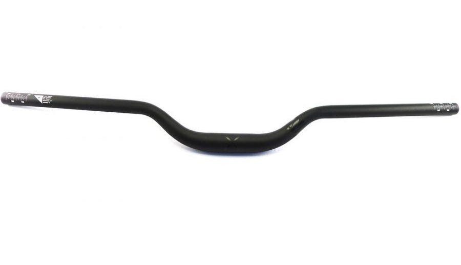NG Sports Sweepee Riser Lenker, 31.8mm, 800x50mm, matt schwarz auf weißem Hintergrund.