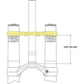 Manitou Brücke für Dorado Expert 27,5/29 Zoll Schwarz - präzise Gabelsteifigkeit
