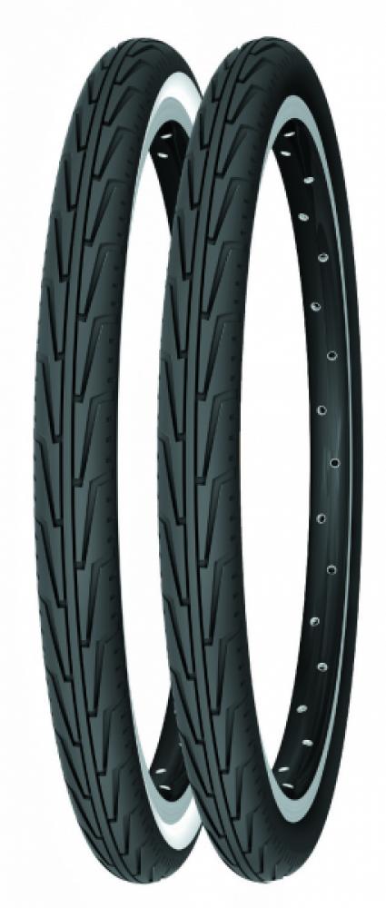 Michelin Reifen City J 20x1.45" 37-451 schwarz/weiss Draht"