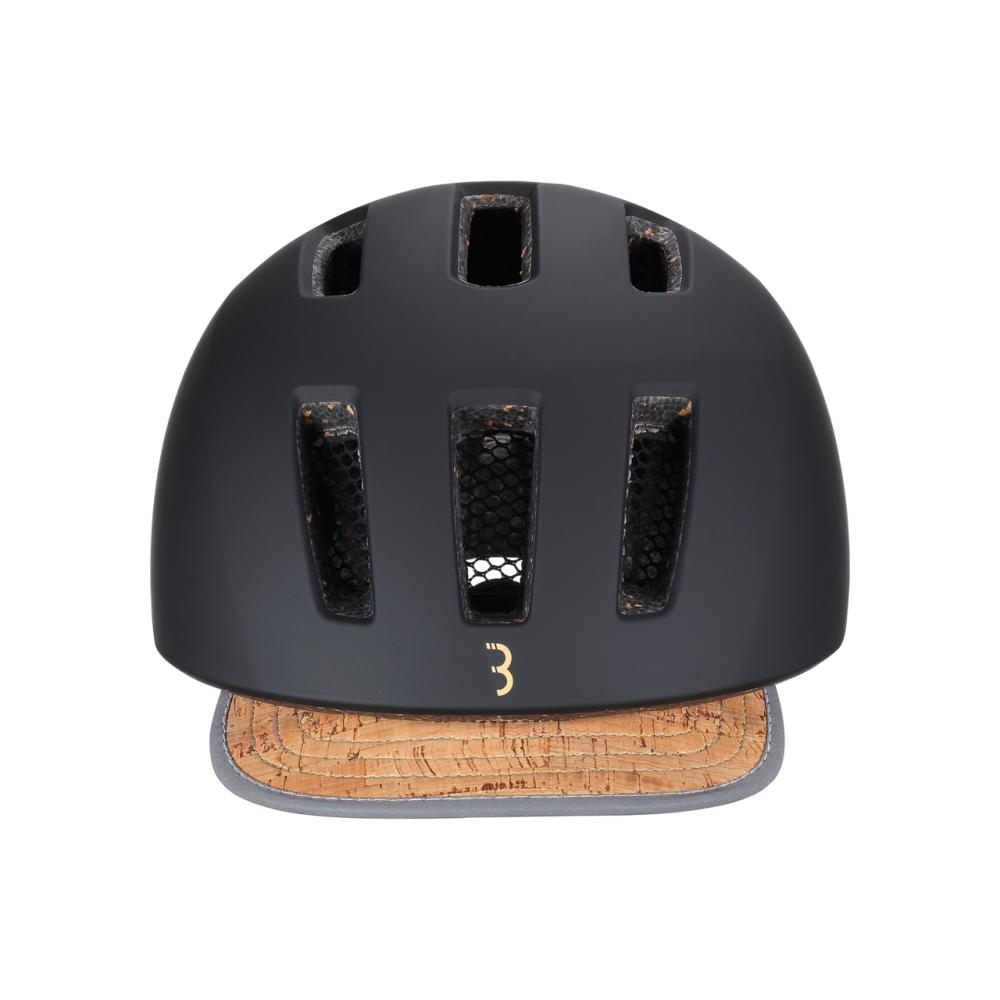BBB Cycling BBB Grid ECO Helm M matt schwarz - sicherer & nachhaltiger City-Fahrradhelm