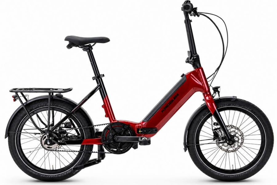 Kreidler Vitality Eco Compact Fold - 500 Wh, rot glänzend