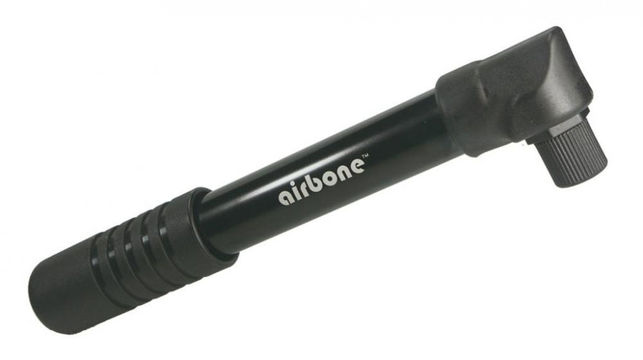 Airbone Minipumpe ZT-514 AV schwarz 192mm mit Halterung für Fahrräder.