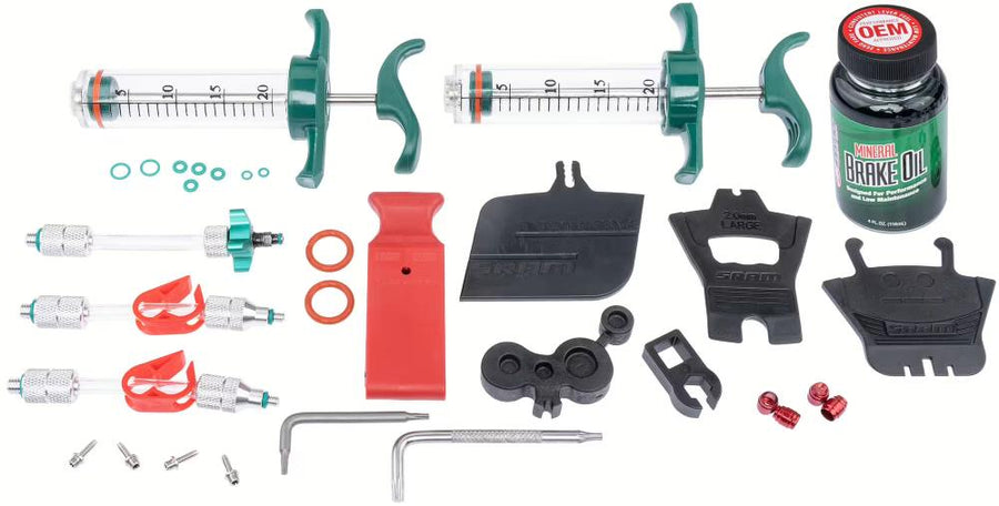 Entlüftungsset SRAM Pro Mineralöl V3 DB8/Maven, inkl.Maxima Mineralöl