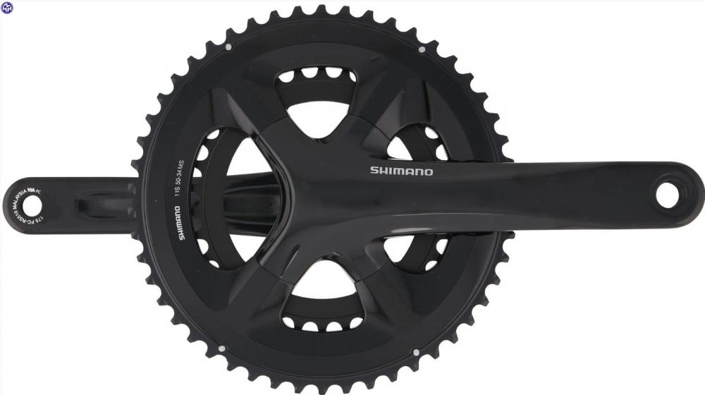 SHIMANO Kurbelgarnitur FC-RS510 11-fach Kurbelgarnitur - 11-fach, 175 mm, 52-36 Zähne, 36 Zähne