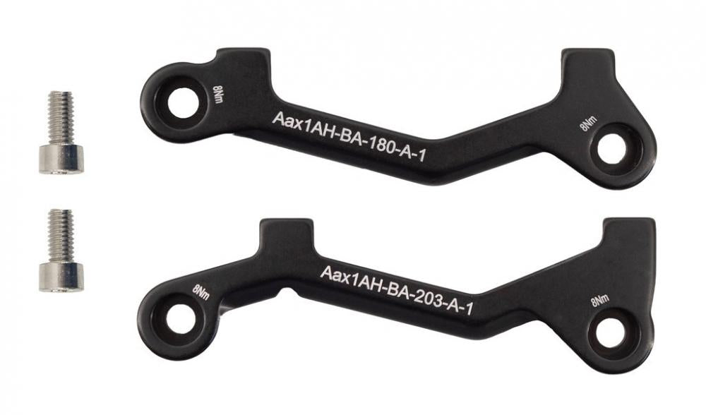 Haibike TRK ALLTRACK Brake Mount Set mit Bremsadapter 180mm 203mm Schrauben