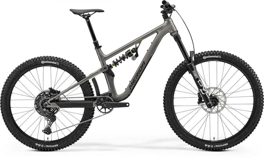 Merida ONE-SIXTY FR 400 warm slate XS grau - Enduro-Fully für anspruchsvolle Trails